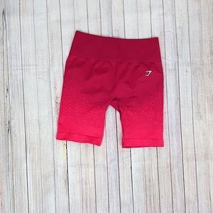 Gym Shark Pink Bike Shorts Size M
